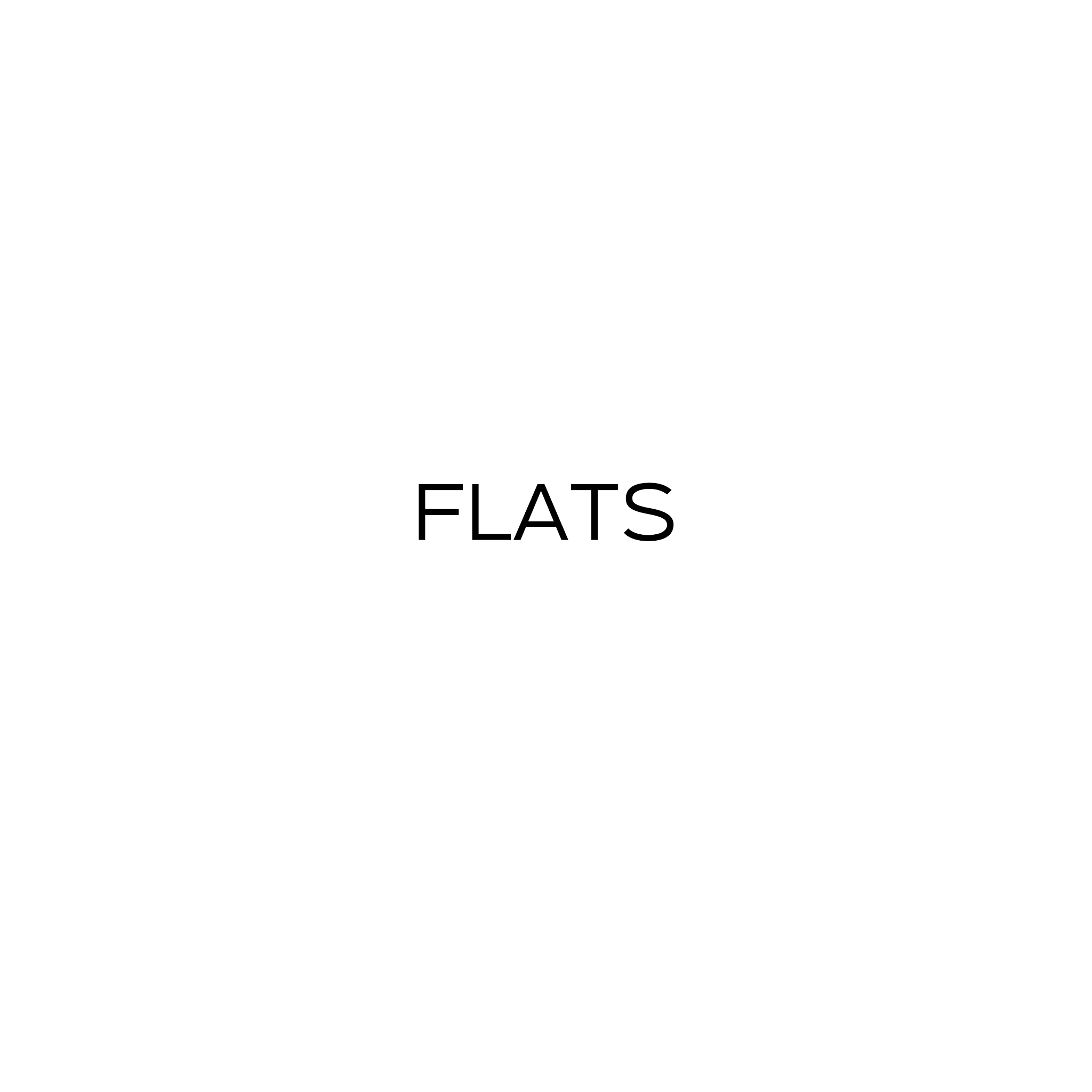 Text of the word Flats