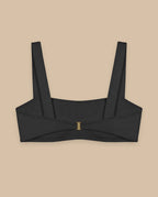 isabella-kron-dori-bandeau-bikini-top-with-straps-back-graphite-lay-flat-italian-luxury-swimwear