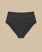 Isabella Kron Dori bikini brief graphite lay flat refined modern swimwear design