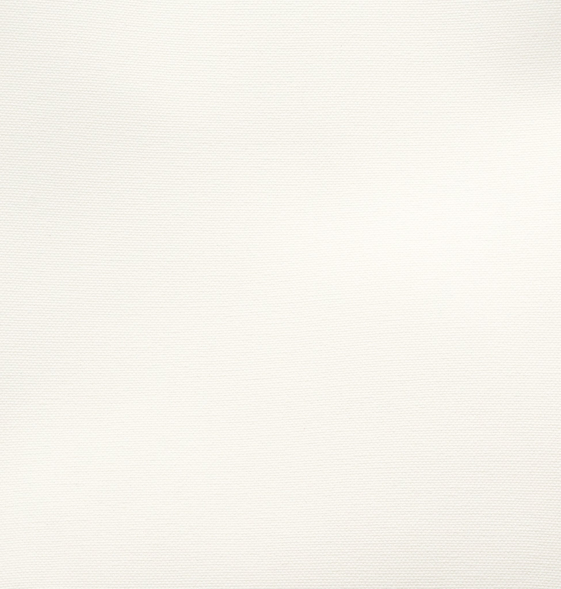 Close-up of Ibbie Bag in white canvas – smooth texture, refined stitching, and metallic accents