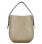 bbie Bag in stone leather – versatile luxury handbag for modern minimalists