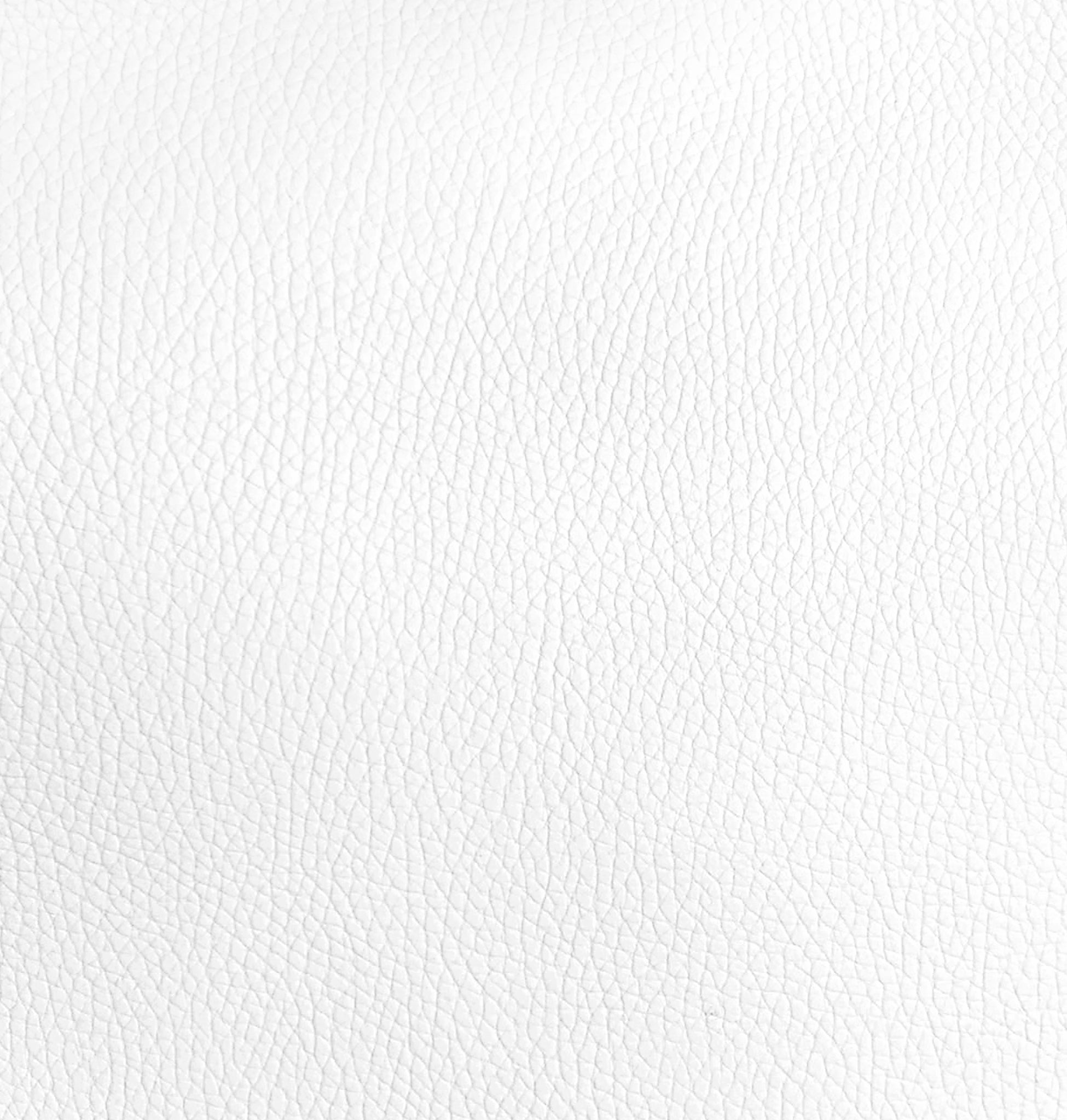 Close-up of Ibbie Bag in white leather – texture