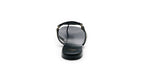 Ilka Mini Sandal in leopard-print haircalf – back view of designer military-style sandal