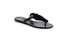 Side view of Izzy Sandal in black suede – elegant silhouette with refined craftsmanship by Isabella Kron