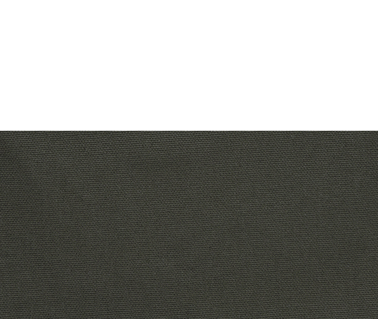 Detail of K Clutch in Canvas Military – close-up of durable olive green canvas and fine stitching